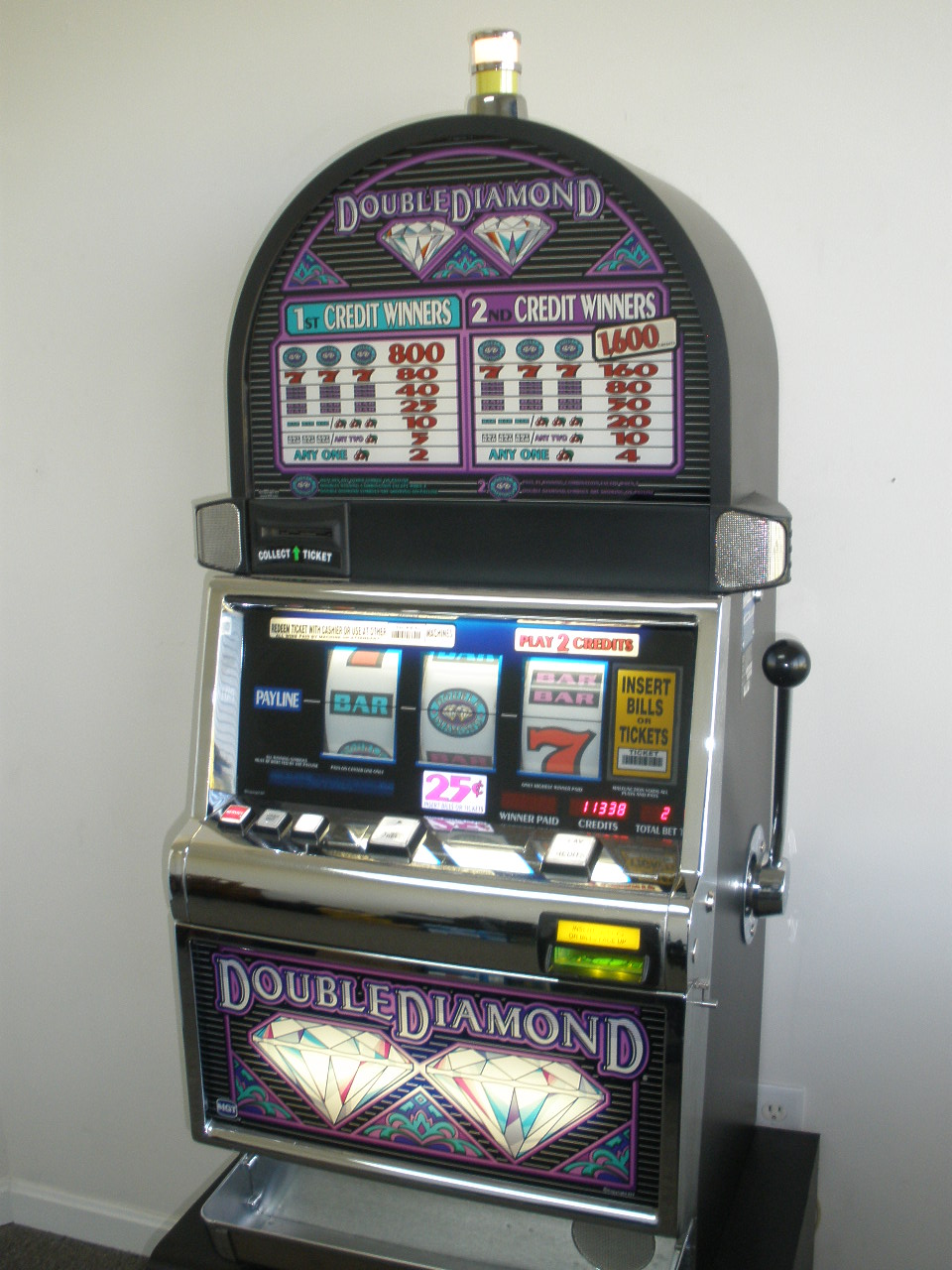 double diamond slot machine manual
